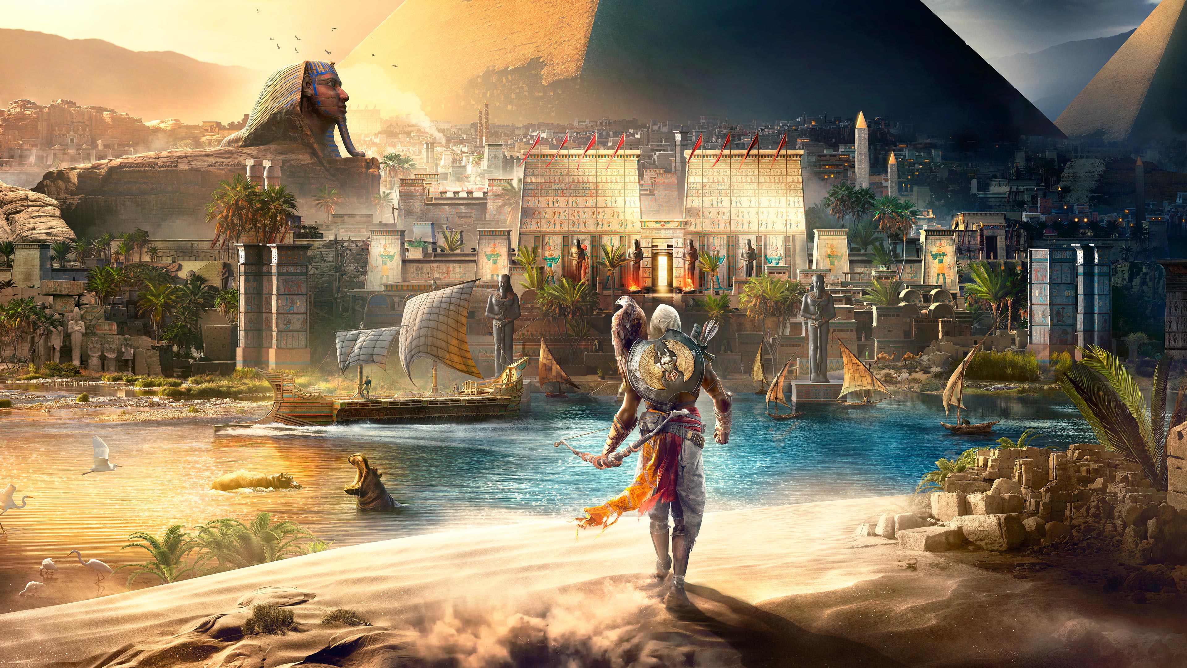 Купить Assassins Creed Origins Gold Edition для PS4/PS5 П2 П3 дёшево