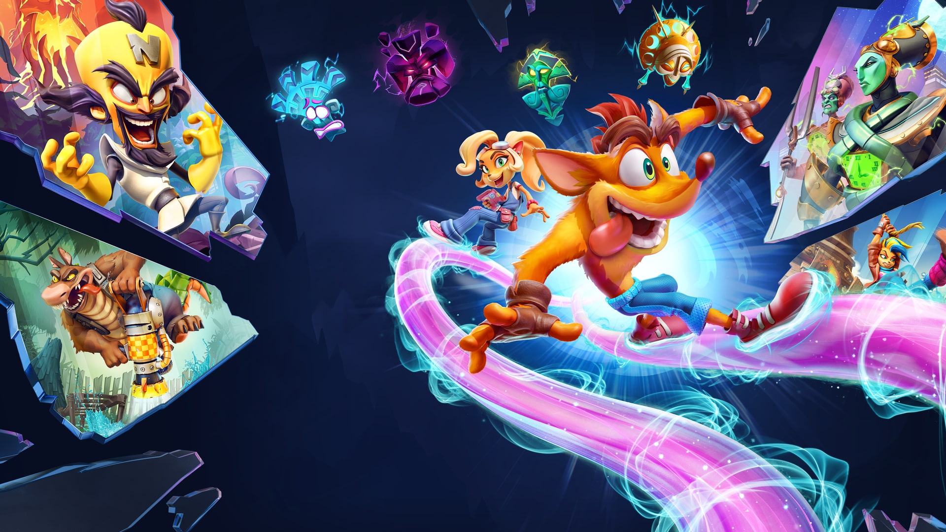 Купить Crash Bandicoot 4: It's About Time для PS4/PS5 П2 П3 дёшево