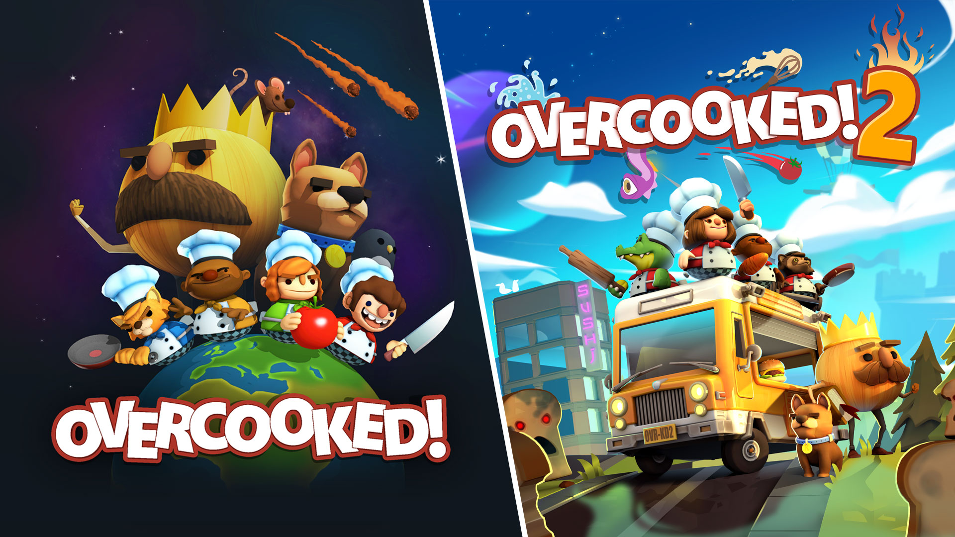 Купить Overcooked Bundle для PS4/PS5 П2 П3 дёшево